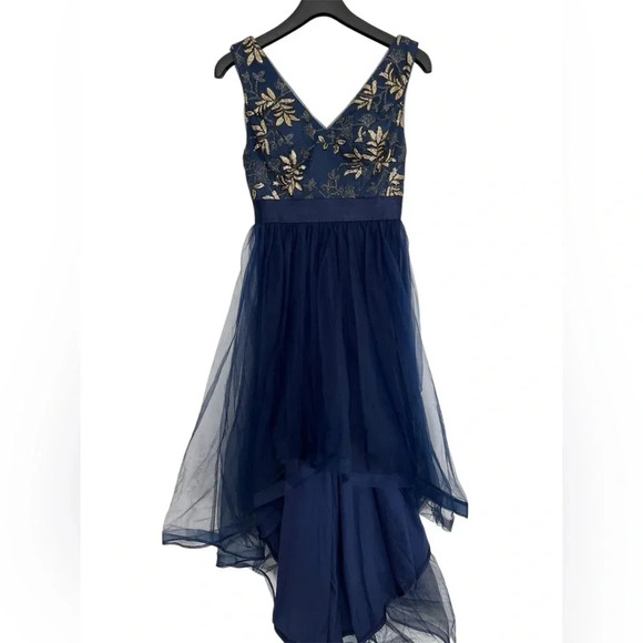 Shein navy  blue sequin dress cocktail party size medium - Picture 1 of 10